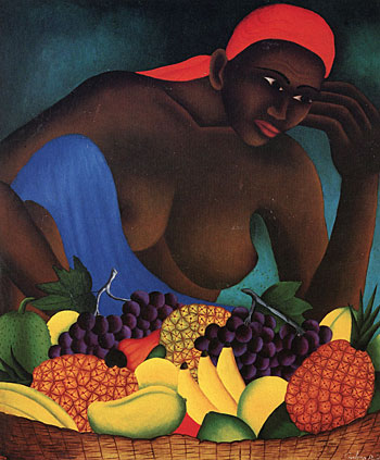 FEMME AUX FRUITS - CASTERA BAZILE