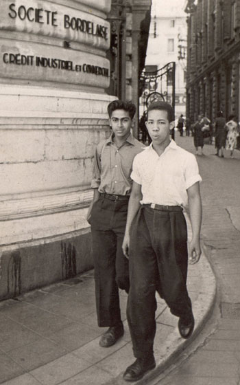 Georges Castera à Bordeaux, 1948